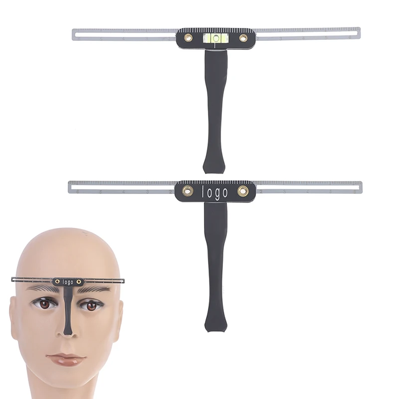 New Reusable Microblading Position Ruler Pro Stencil Ruler DIY Three-point Balance Positioning Kit Caliper For Eyebrow Measuring