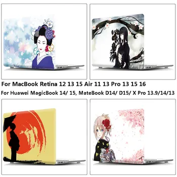 

Laptop Replace Cover For Macbook Pro 13 A2251 A2289 2020 Case For Huawei MateBook X Pro 13.9, Matebook D15 D14 13 14 Prints Case