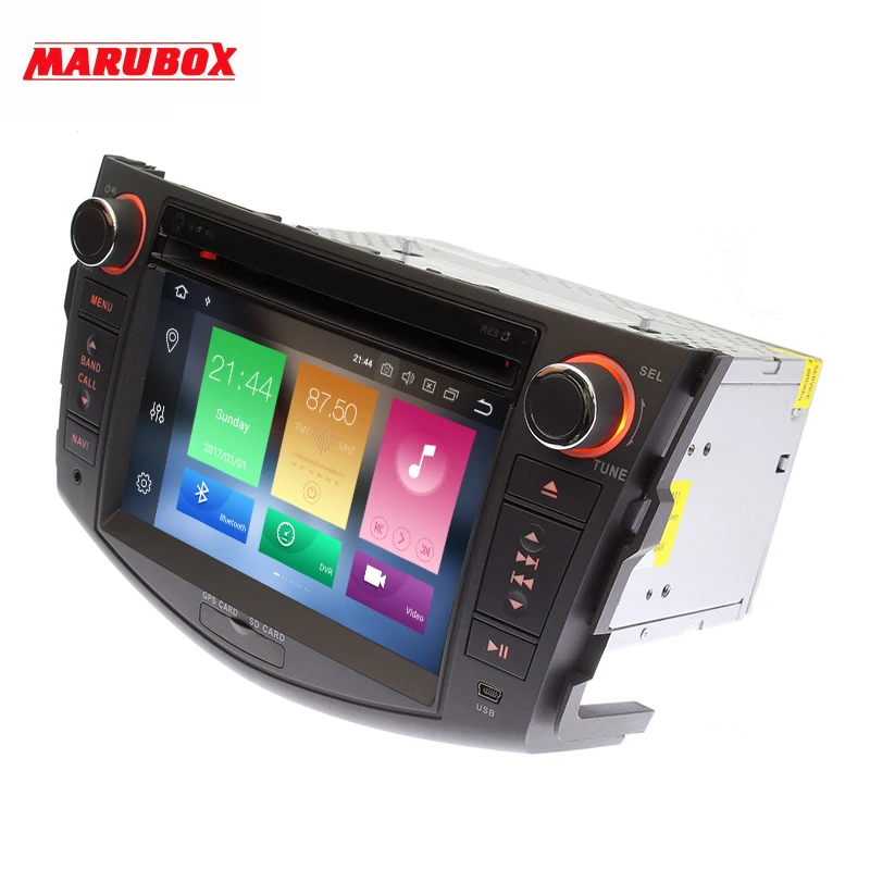 Perfect Marubox 7A106PX5 DSP, 64GB Car Multimedia Player for Toyota RAV4 2005-2013, 7" IPS Screen, Android 9.0 DVD, 2 Din GPS Navigation 1