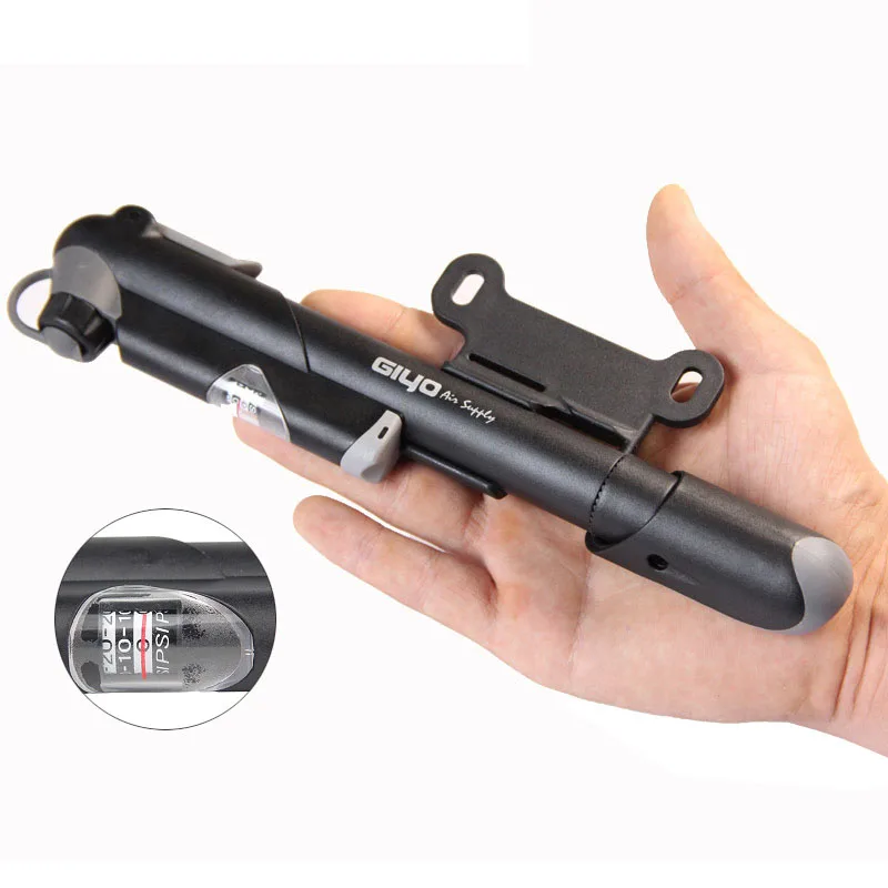 HNSHAG Pompa per Bicicletta Pompa per Bici Mini Gonfiatore per Ciclismo 120  PSI per valvola Schrader e valvola Presta Nessuna Modifica della valvola  necessaria Ciclismo Sport e tempo libero berjaya.edu.my