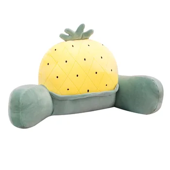 

Soft Stitch Plush Toys Creative Cartoon Fruit Lumbar Support Pillow Office Anime Plush Car Pillow Chair Waist Support Gifts