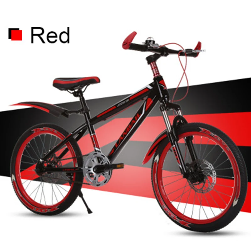 Mountain Bike 20-Inch Shock Absorber Two-Disc Brake Children's Bicycle Bicycle Road Bicycle