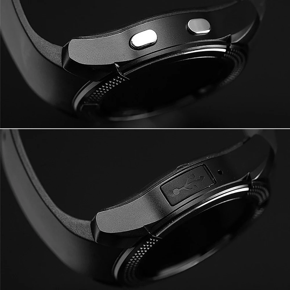 V8 Bluetooth спортивные Смарт часы с функцией телефона Mpow для мужчин и женщин горячие телефонные часы Круглый сенсорный экран SIM GSM для Android iOS