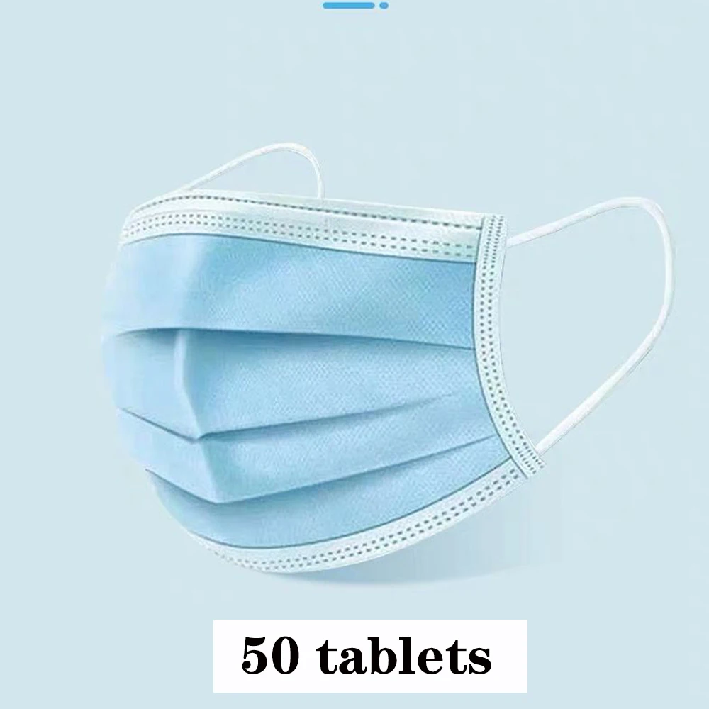 

Adult disposable civil mask three-layer dust-proof mask (non-medical mask)
