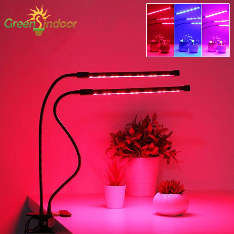 

USB Led Grow Light Timer Full Spectrum LED Grow Light Strip Indoor Plants Growing Lamp Grow Box For Seeding Flowers Fitolampy