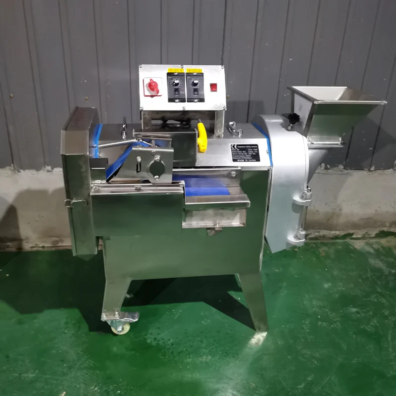 Commercial Electric Slicer Potato Shredder Stainless Steel Onion Cutter