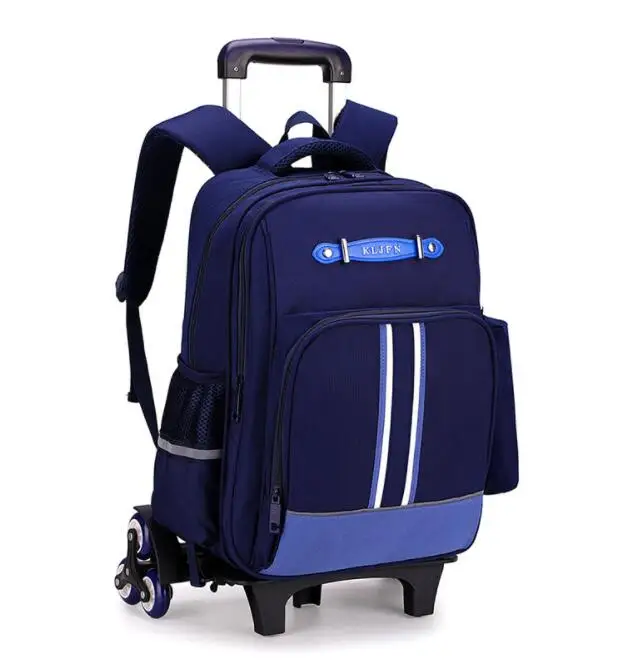 ZIRANYU School bag with wheels School Rolling backpacks bags for boys kids travel wheeled