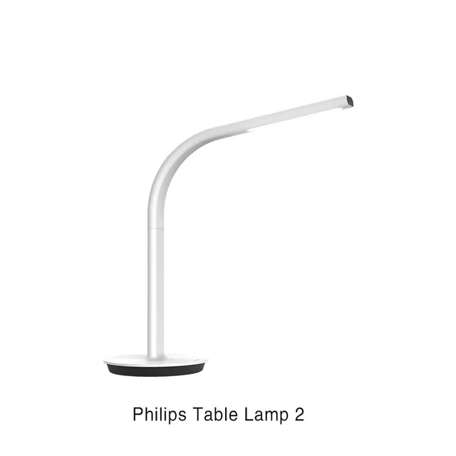 Lamp 2 XIAOMI MIJIA Philips, настольная лампа, 2 светодиодный, умная, настольная лампа, гибочная, для учебы, лампа для чтения, офисный Настольный светильник, двойной светильник, управление с помощью приложения - Цвет: Lamp 2