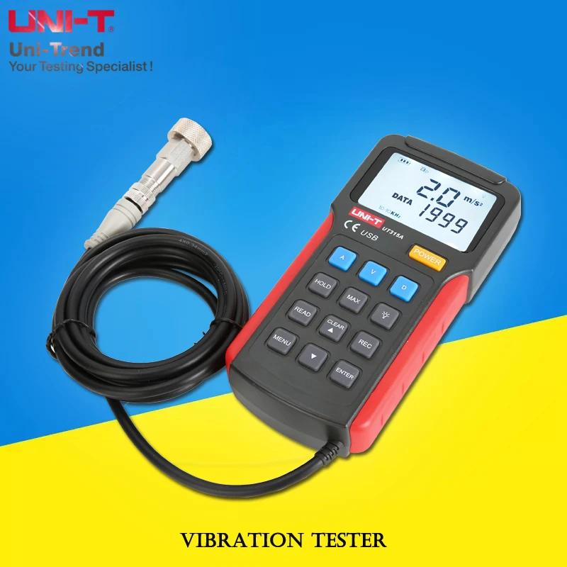 UNIT UT315A Split Vibration Tester; High Precision Portable Vibration