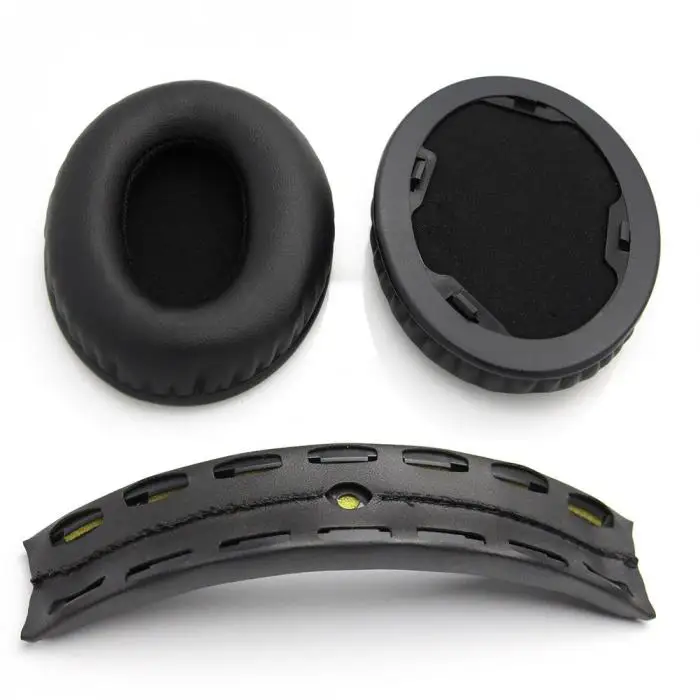 VEKEFF 1 Pair Replacement Ear Pads Headband Cushion for Beats by dr dre Studio 1 0 Headphone