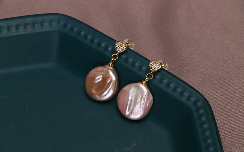 14k gold pearl earring (6)