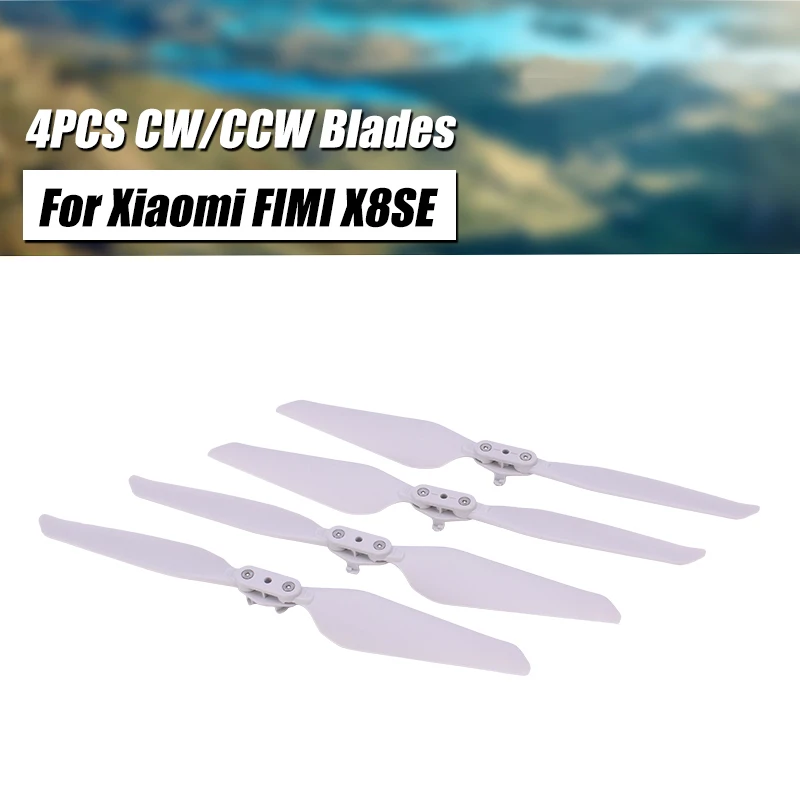 Original 4pcs Quick-Release Foldable Props for Xiaomi FIMI X8SE Blades Propellers Quadcopter Drone Accessories White | Игрушки и хобби