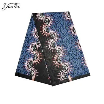 

YANTEX Veritable Wax African Prints Fabric 6 Yards Tissus Patchwork Veritable Wax Ankara Prints Fabric Polyester Wax For Party