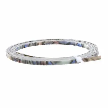 

ABGZ-Lots of 10Pcs 160cm Abalone Celluloid Strips Guitar Binding Purfling Edging