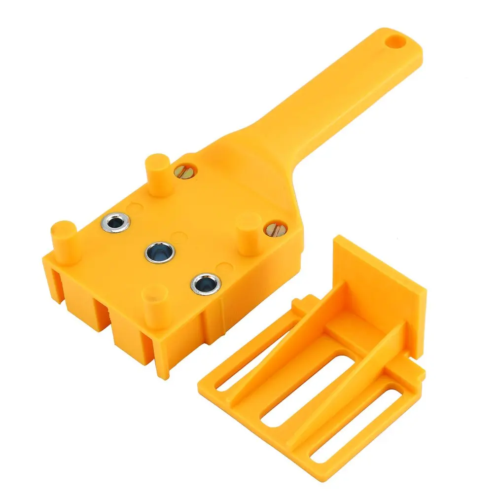 

Straight Hole Wood Drill Locator Kit Drilling Guide Puncher Doweling Hole Saw Jig System Woodworking Tools