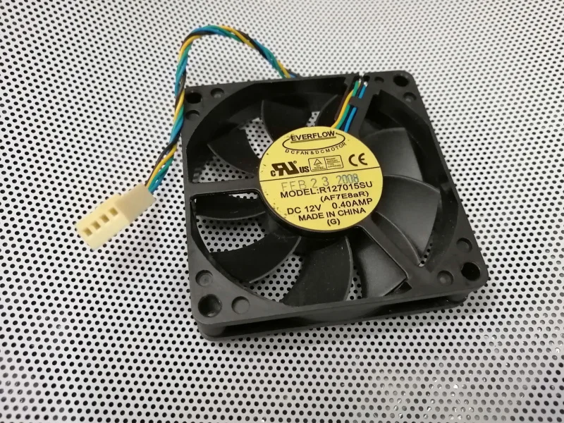 R127015SU 7015 12В 0.40A маленький 4-контактный ШИМ everflow 7 см радиатор процессора