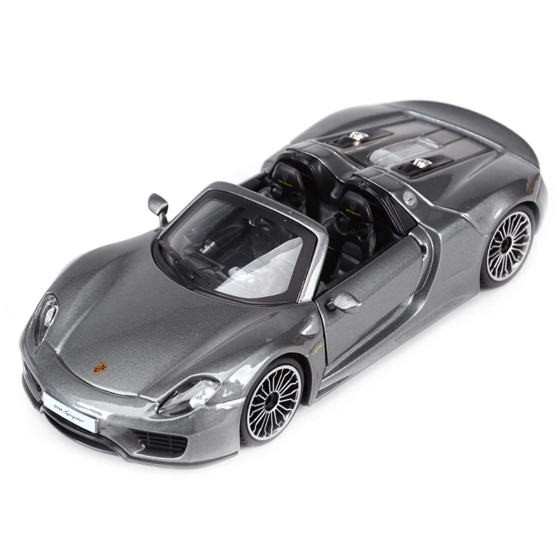 Bburago 1:24 918 Spyder спортивный автомобиль статический литой Коллекционная модель