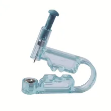 1 шт. безболезненный одноразовый медицинский пирсинг для ушей пирсинг синего цвета комплект без инфекции без воспаления пирсинг для ушей инструмент для пирсинга