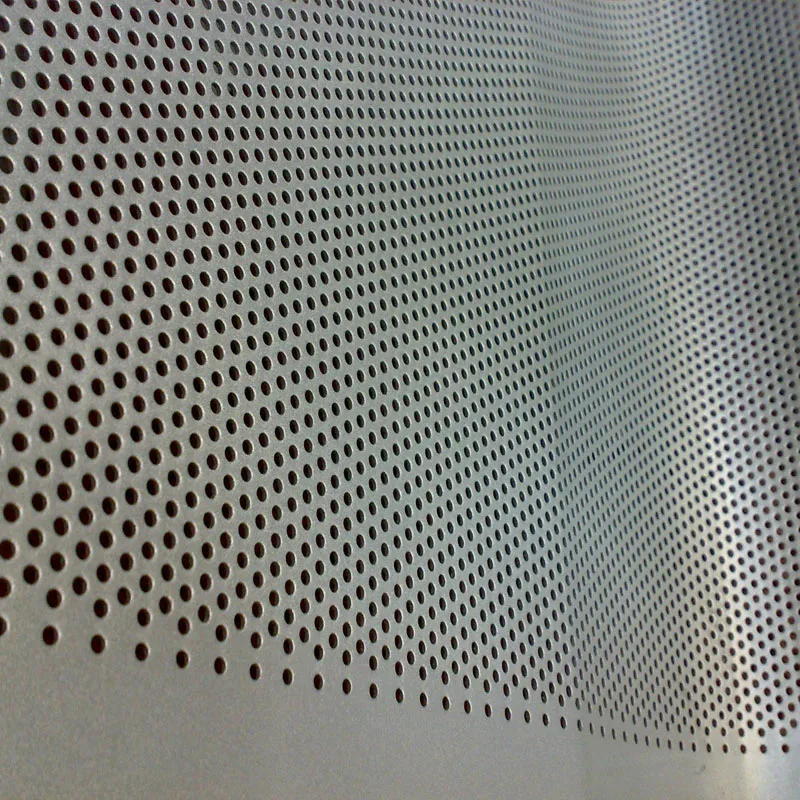 SS304 10mm Hole decorative stainless steel perforated metal sheet mesh punch customized plate Window protector anti dropping net