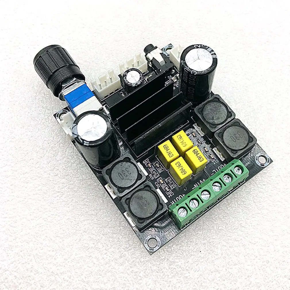 Плата усилителя мощности цифрового аудио 12 В 50 Вт + TPA3116D2 высокая мощность синяя