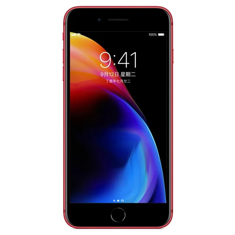 Apple iPhone 8 Plus разблокированный смартфон 5,5 дюймов 12 Мп задняя камера отпечаток пальца iOS 11 шестиядерный 64/256 ГБ rom 4G LTE мобильный телефон
