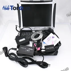 Outil de Diagnostic pour voiture CF19, ordinateur portable avec Judit Incado, JUDIT 4 Jungheinrich, chariot élévateur, Linde canbox Still 