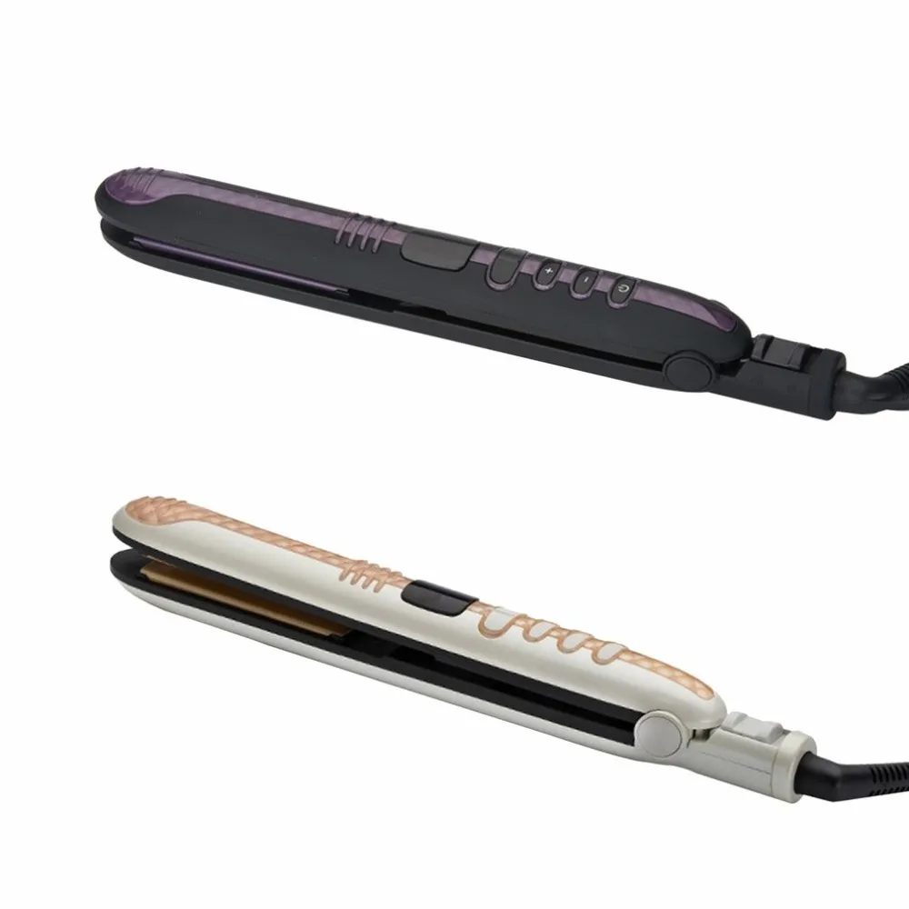 

Portable Steam Vapor Plate Hair Straightening Machine Hair Straightener Digital Display Temperature Adjustment Electric Splint