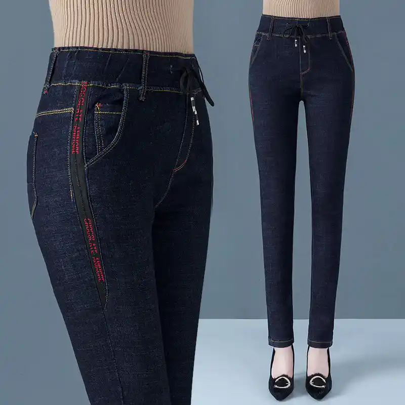 women's slim stretch pants