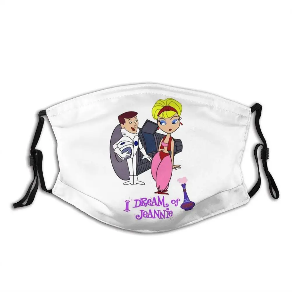 

I Dream Of Jeannie Shirt , Sticker , Mask Adult Kids Anti Dust Filter Diy Mask Jeannie Dream Sitcom Nelson Tv 70S 60S Eden Mask