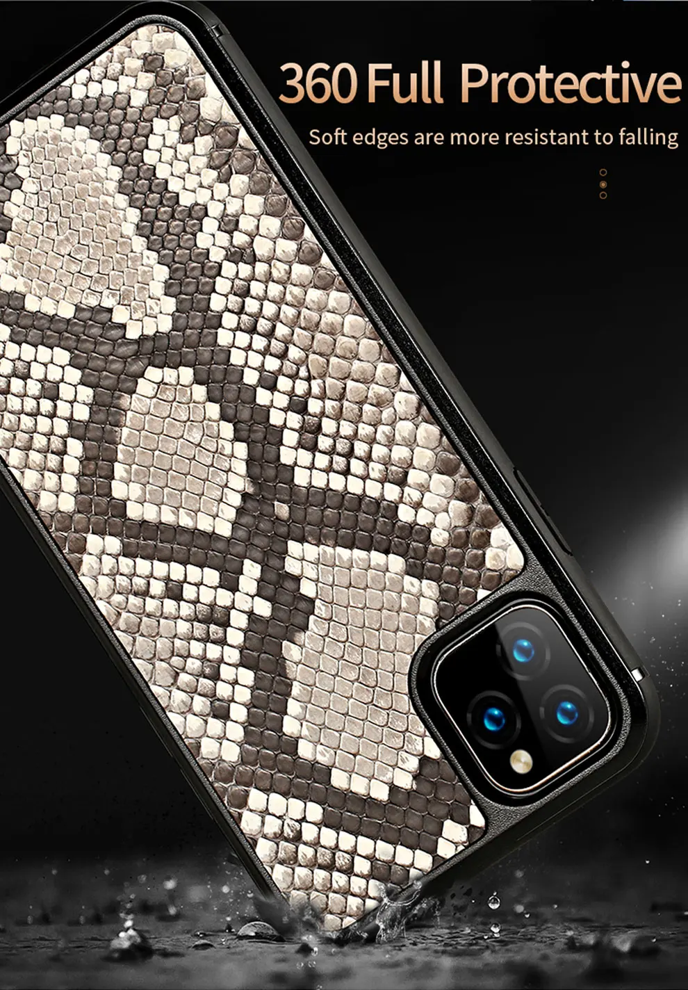 [EAM] Women Black Ruffles Organza Big Size Blouse