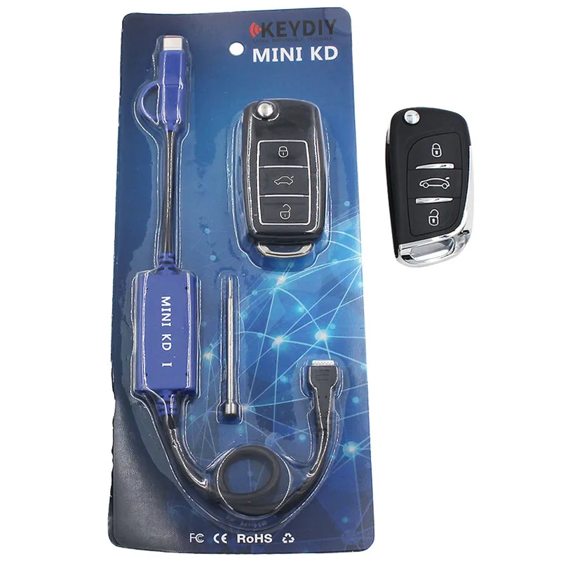Original KEYDIY Mini KD Remote Key Generator Remotes Support Android Mini KD Auto Key Programming KD Remote B11 B10 B07 B02 B12 - Цвет: Фиолетовый