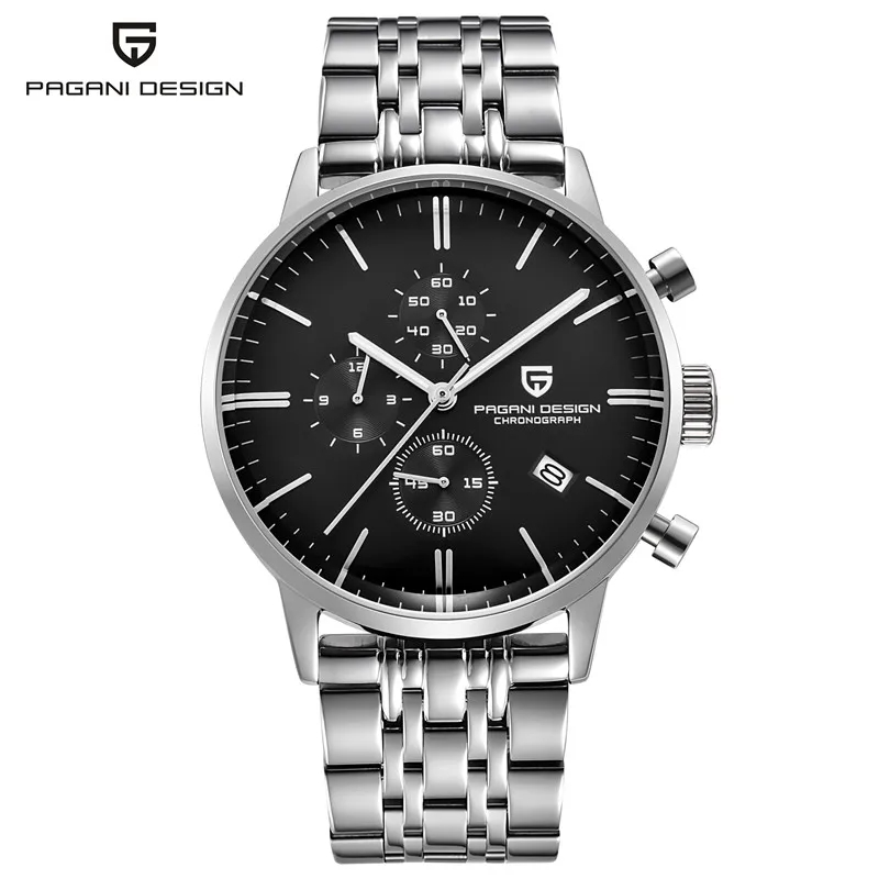 Reloj Hombre Мужские кварцевые часы Reloj Hombre PAGANI дизайнерские Роскошные брендовые Модные Военные часы Relogio Masculino+ коробка - Цвет: PD-2720K