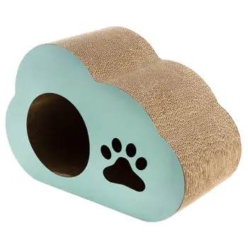 

1pc Cloud Scratching Board Cute Delicate Durable Scratching Post Corrugated Paper Scratching Scratching Board for Pet Shop Home