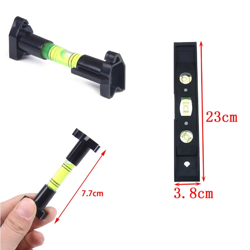 1Pc 23cm/7.7cm Spirit Level 1/3 Bubble Level Torpedo Magnetic Gradienter Level Measuring Tool Great Value