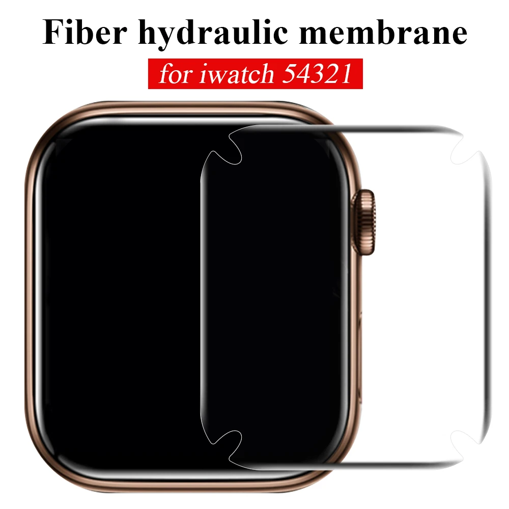 

Hydrogel Film for Apple Watch 5 4 3 2 1 Screen Protector for iWatch 44mm 40mm 42mm 38mm Clear Transparent Protective Watch Film