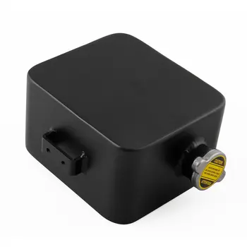 

Universal 2 Litre Polished Aluminium Alloy Header Expansion Water Tank with Cap Water Tank Cooling Kettle Car Water Tank