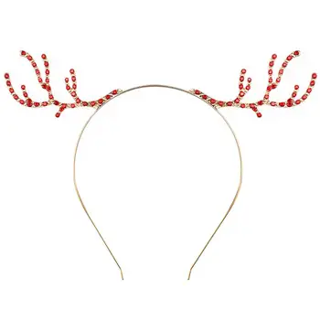 

1pc Antler Hairband Creative Lovely Christmas Headdress Christmas Headband Antler Hair Band for Women Girls