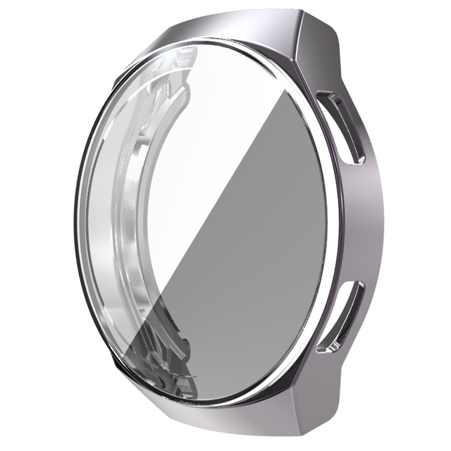 Soft Plating TPU Watch Case Screen Protector Full Cover Protective Case for Watch GT 2e Frame Accessories