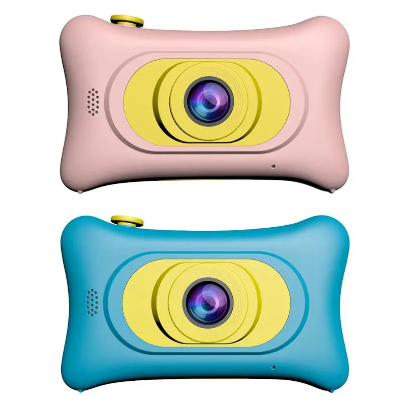 

Kids Mini Digital Camera Cute Dual Lens Cam Portable 2inch High Definition Screen Children Educational Toys
