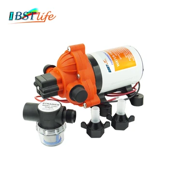 

3 Chamber Water Pump 12V 45PSI 3.0 GPM Self Priming Marine Diaphragm Pump Water Transfer Caravan Boat RV Camper Boat Accessories