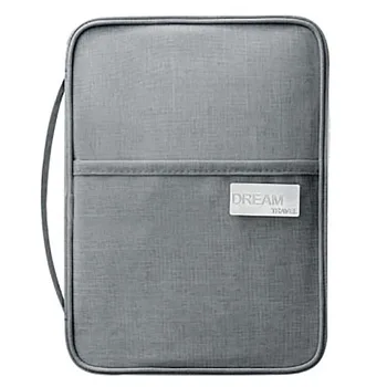 

Passport Travel Wallet Passport Holder Multi-Function Credit Card Package Id Document Multi-Card Storage Pack Clutch Large Gray