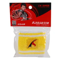 KANSA полотенце 0631 защита на запястье короткие маленькие спортивные защита на запястье поглощающие Пот спортивные Напульсники цельный набор