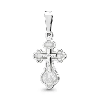 

Cross Orthodox AQUAMARINE without inserts Silver 925