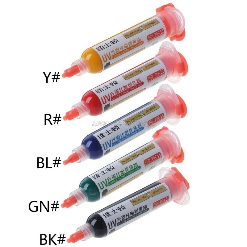 

10CC UV SOLDER MASK BGA PCB Circuit Board Insulation Paint PREVENT CORROSIVE ARCING Soldering Paste Flux PCB Photosensitive Inks