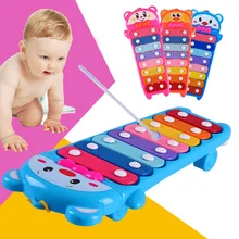 Музыкальные Игрушки для маленьких детей, ксилофон, инструмент для развития мудрости, детские игрушки, игрушки для малышей