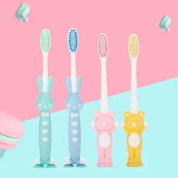 

Cute Baby Cartoon Animal Shape Soft Toothbrush Kids Dental Oral Care Brush Tool Toothbrushes