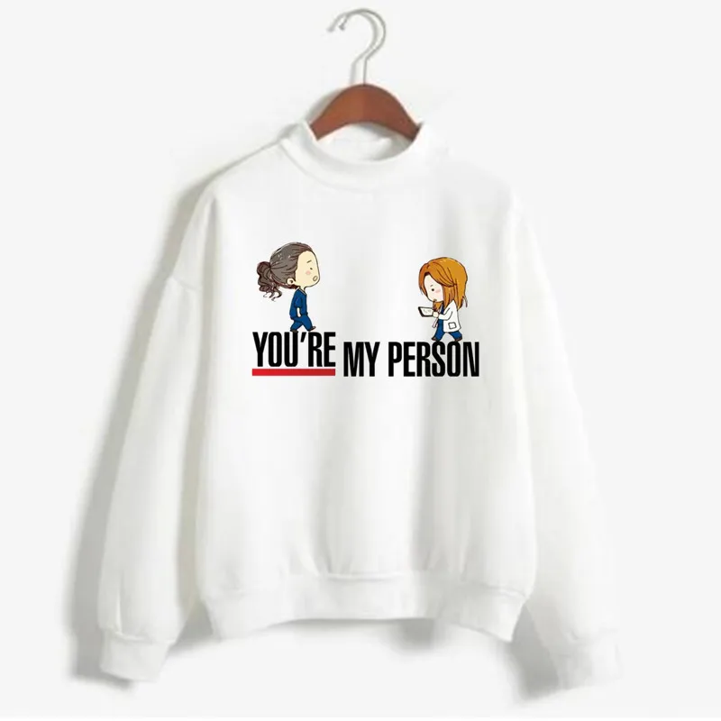 Женские толстовки, толстовка greys anatomy, белая Толстовка harajuku, худи с круглым вырезом, женская одежда, хлопок, повседневная, негабаритная, худи