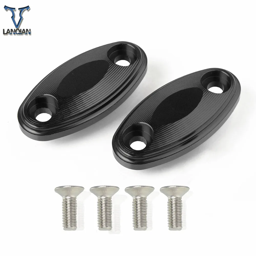 

CNC Aluminum Motorcycle Accessories Windshield Rear View Side Mirrors Bracket Hole Cap Clamp Cover FOR HONDA Cbr650f 2018