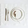 12 Pcs Hemstitched Place Mat Cotton Napkins White Table Mat Beautiful Natural Linen Dinner Mat Fabric Napkin Place Mat 2