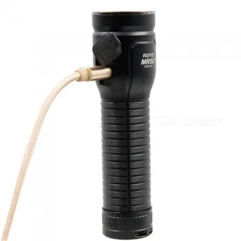 

original ROFIS MR50 USB charging port 2500 Lumens Rechargeable LED Highlight Flashlight w/ Side Switch